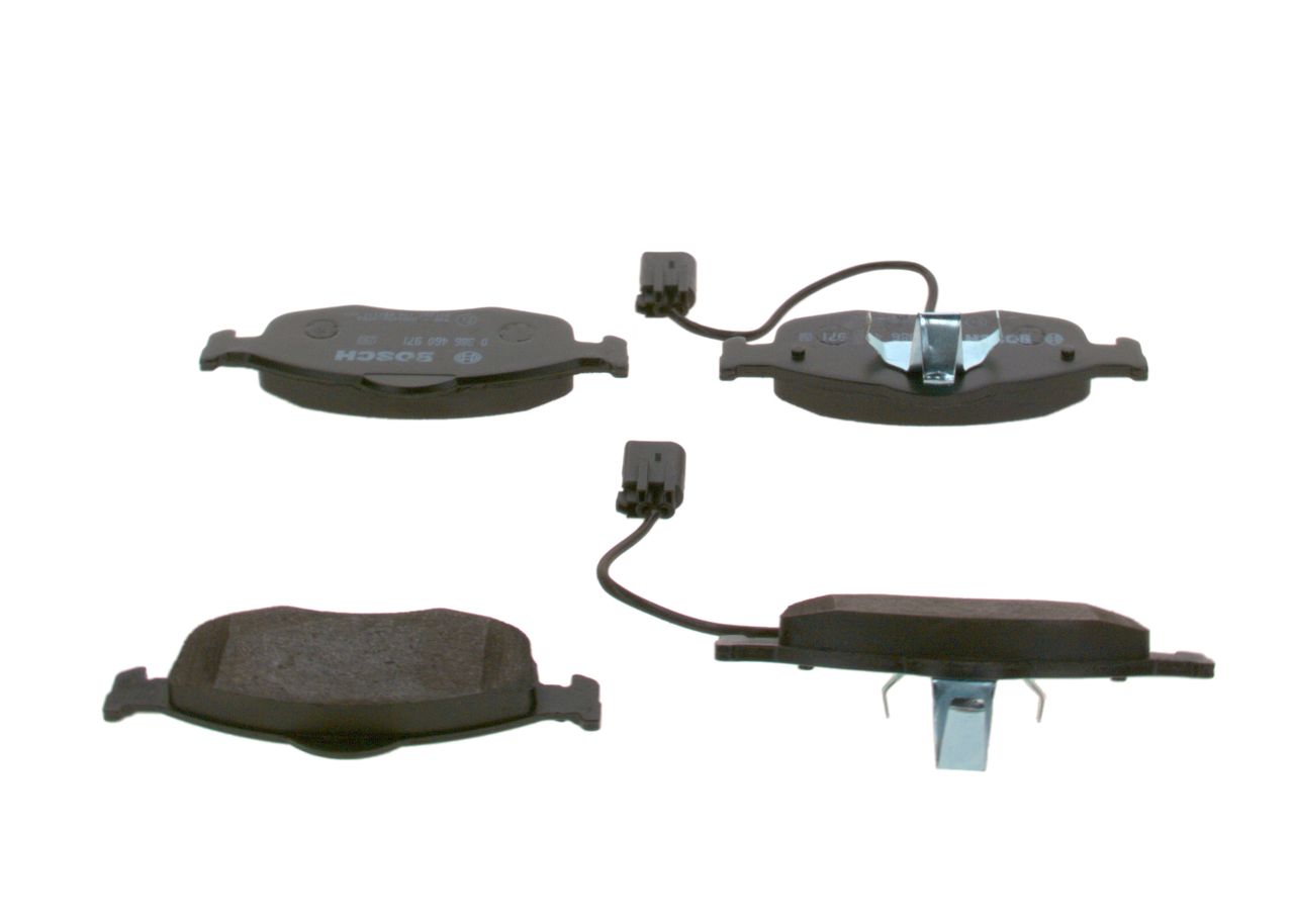 BOSCH 0 986 460 971 - Bremsbelagsatz, Scheibenbremse