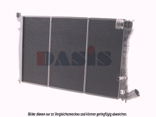 AKS DASIS 060790N - Kühler, Motorkühlung