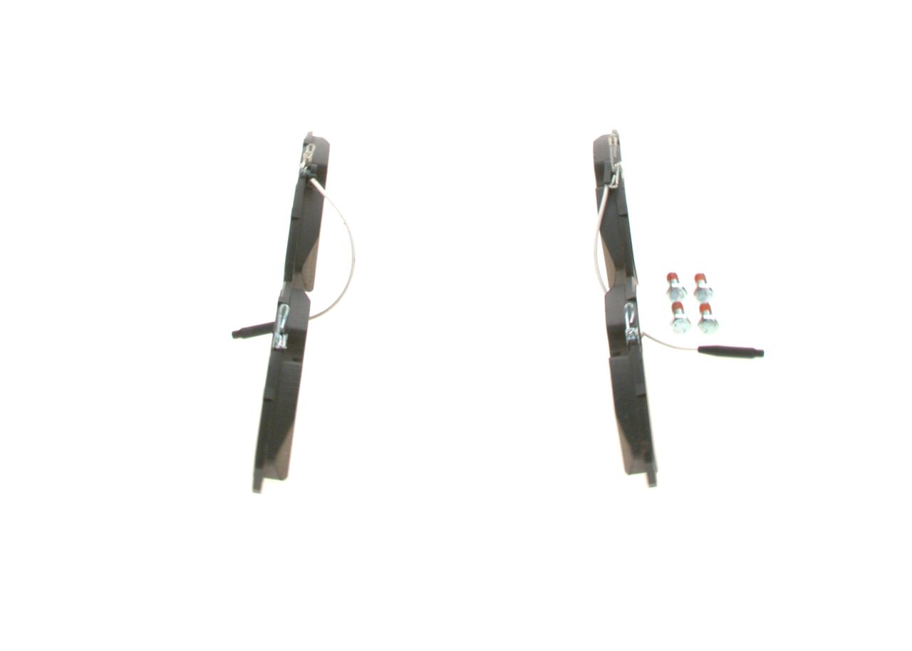 BOSCH 0 986 424 031 - Bremsbelagsatz, Scheibenbremse