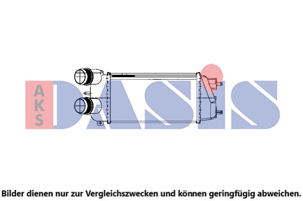 AKS DASIS 067019N - Ladeluftkühler