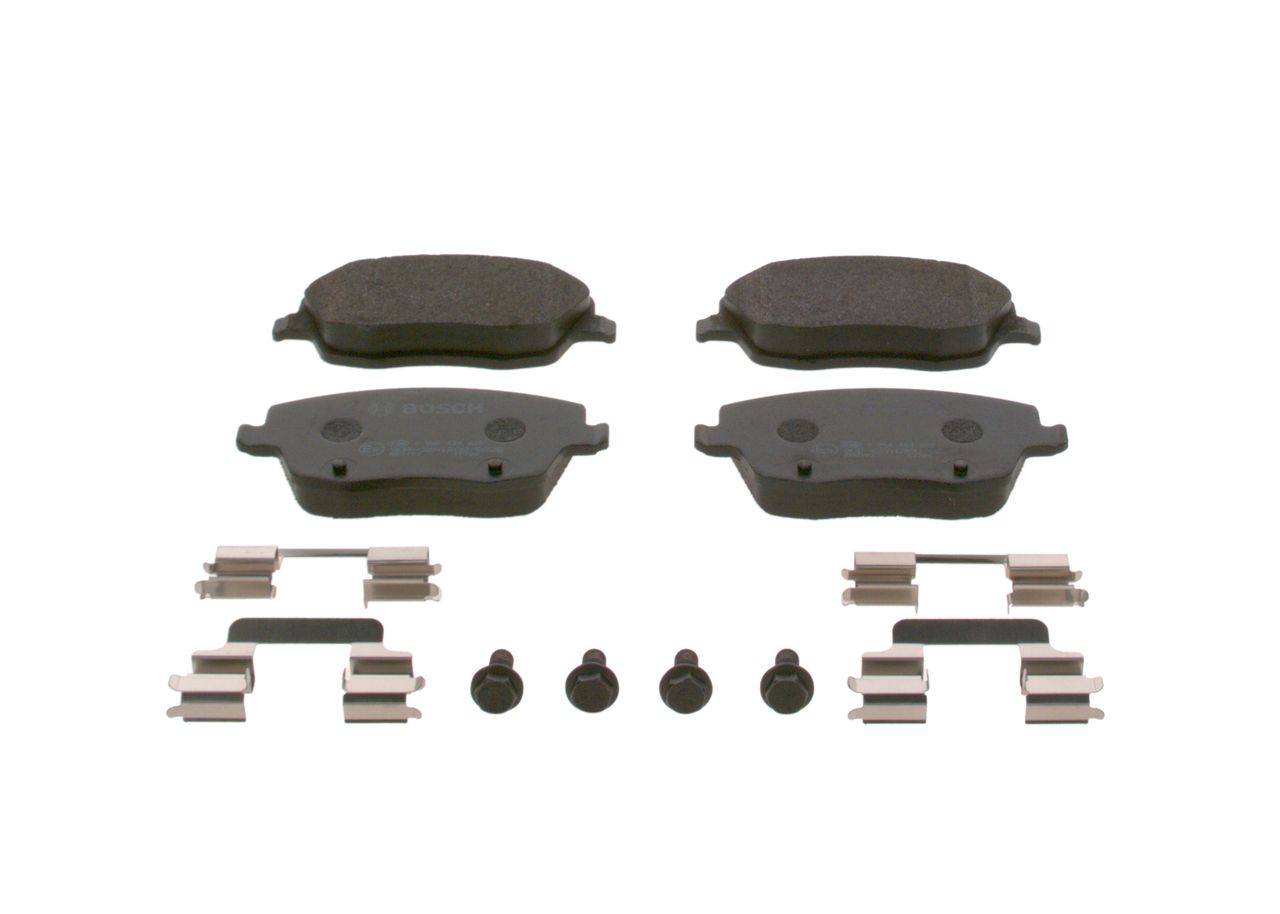 BOSCH 0 986 424 829 - Bremsbelagsatz, Scheibenbremse