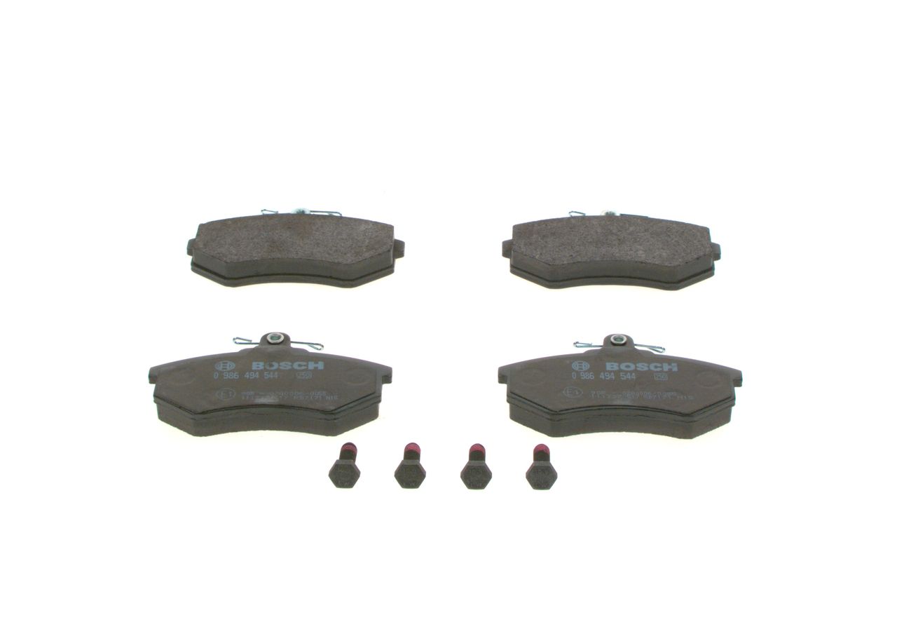 BOSCH 0 986 494 544 - Bremsbelagsatz, Scheibenbremse