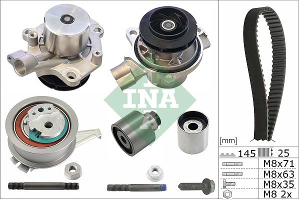 Schaeffler INA 530 0699 31 - Wasserpumpe + Zahnriemensatz