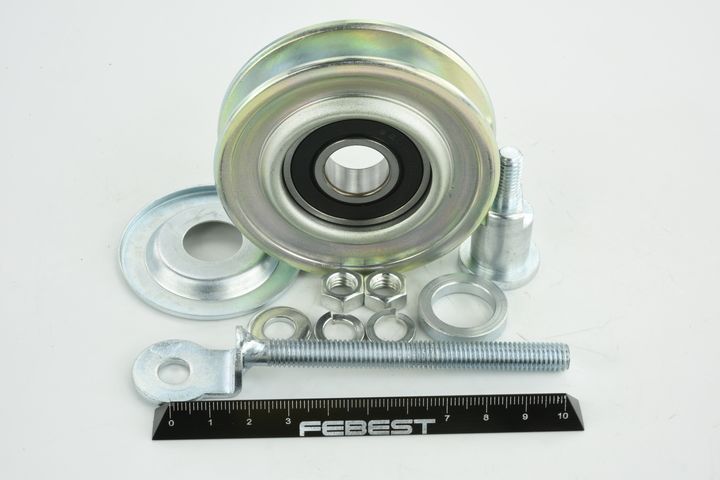 FEBEST 0487-P15W - Spannrolle, Keilrippenriemen