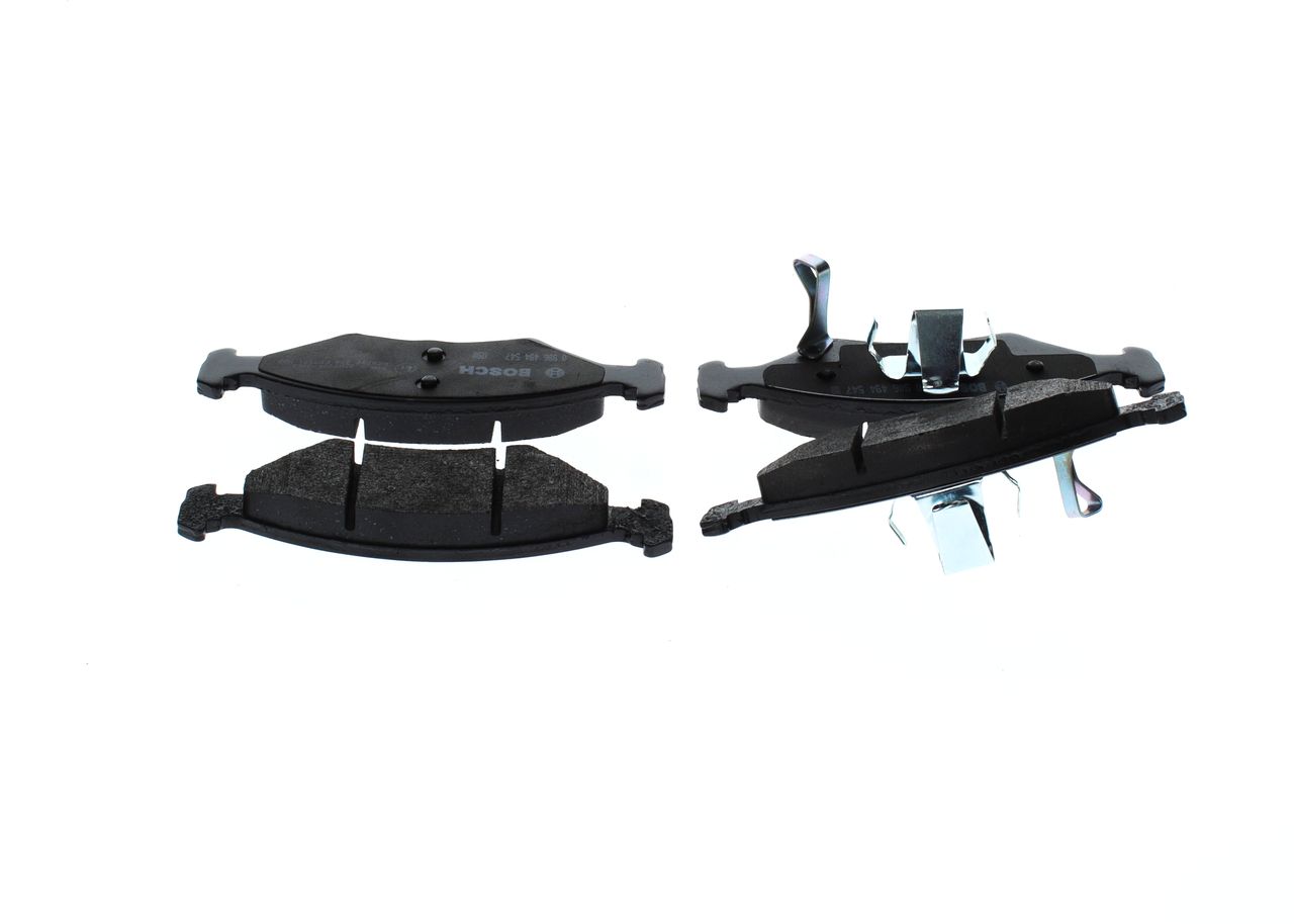 BOSCH 0 986 494 547 - Bremsbelagsatz, Scheibenbremse