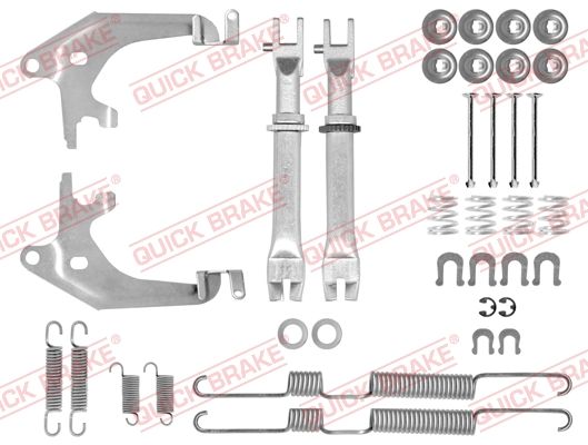 QUICK BRAKE 105-0698S - Zubehörsatz, Bremsbacken