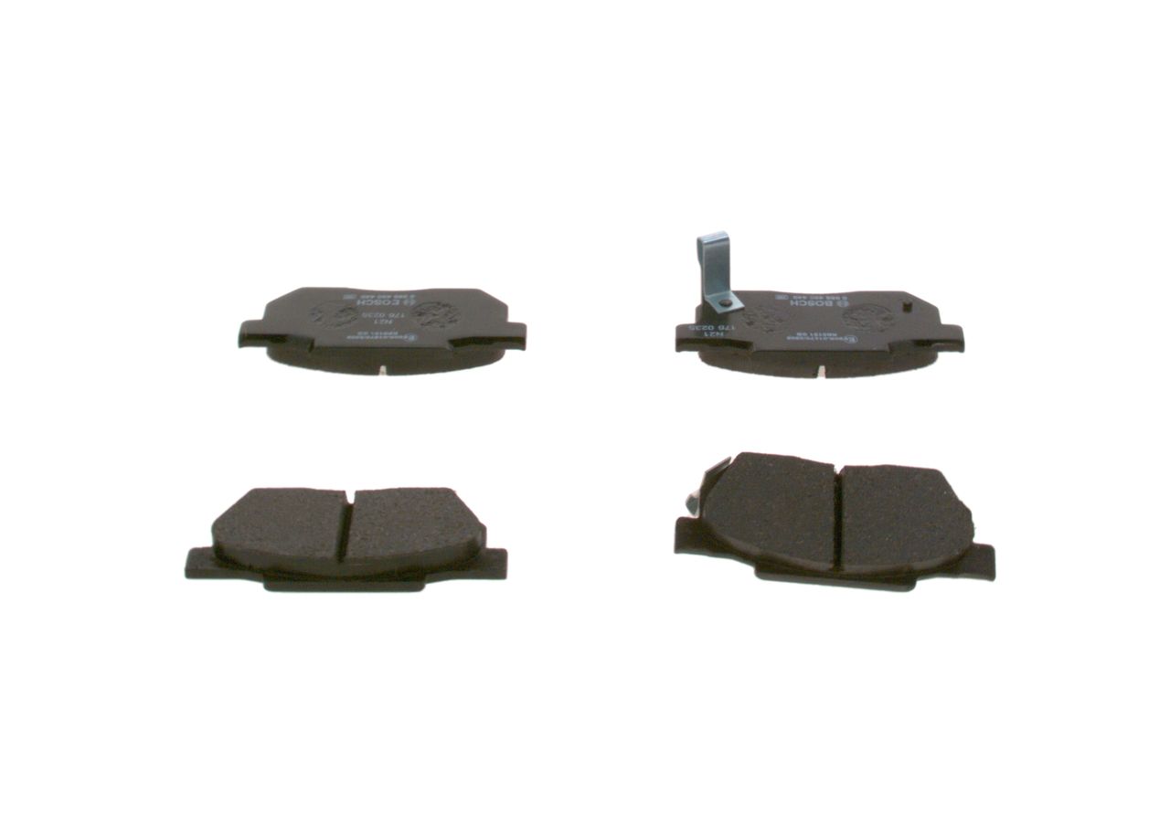 BOSCH 0 986 490 440 - Bremsbelagsatz, Scheibenbremse