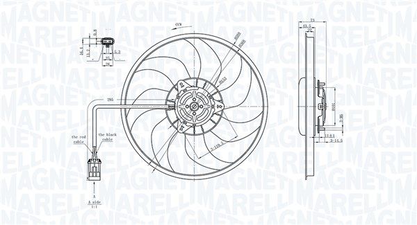 MAGNETI MARELLI 069422711010 - Lüfter, Motorkühlung
