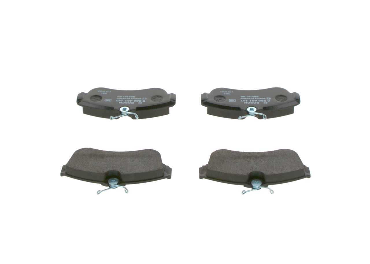 BOSCH 0 986 461 147 - Bremsbelagsatz, Scheibenbremse