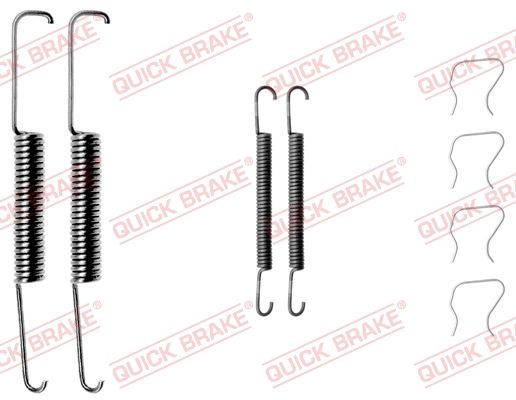 QUICK BRAKE 105-0508 - Zubehörsatz, Bremsbacken