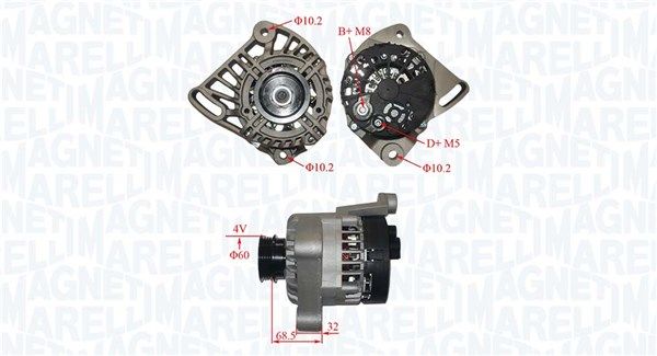 MAGNETI MARELLI 063731349010 - Generator