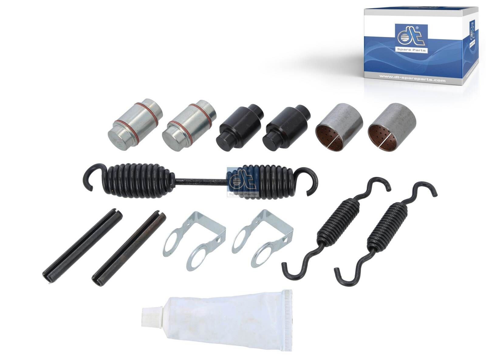 DT Spare Parts 10.23301 - Reparatursatz, Bremsbackenlagerung