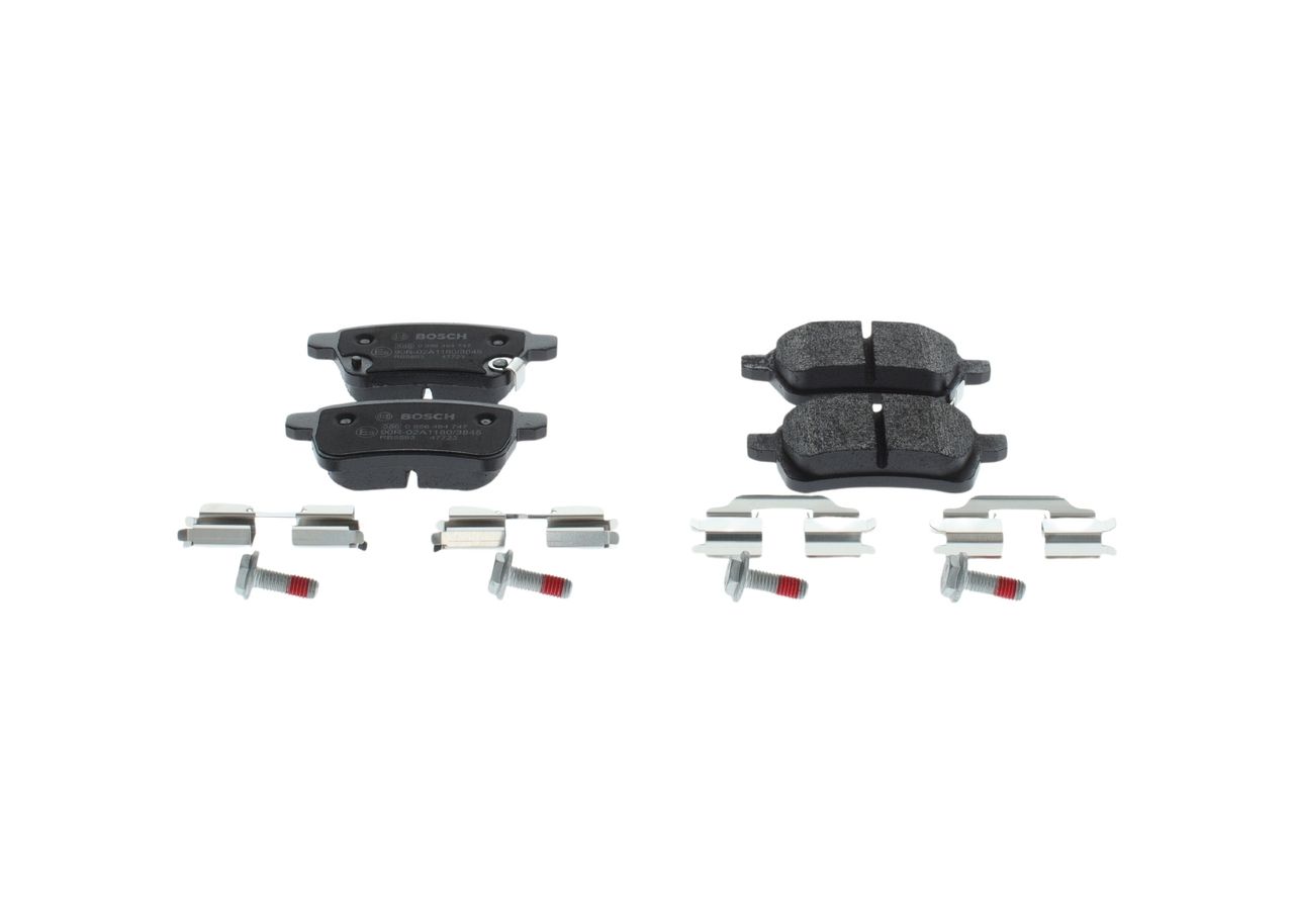 BOSCH 0 986 494 747 - Bremsbelagsatz, Scheibenbremse