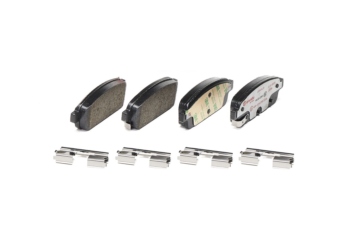 BREMBO P 59 080X - Bremsbelagsatz, Scheibenbremse