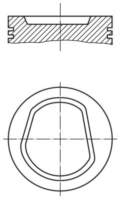 MAHLE 030 42 00 - Kolben