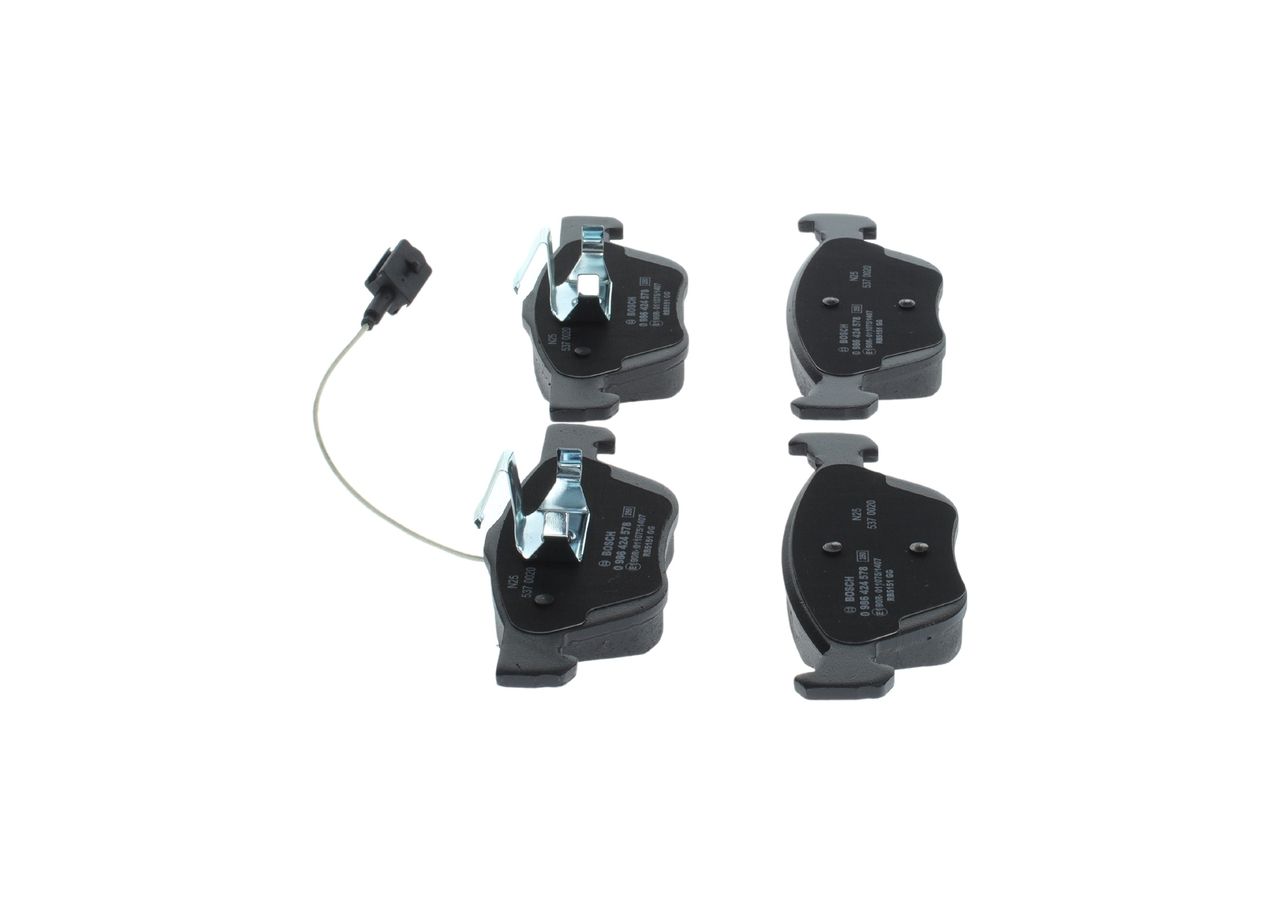 BOSCH 0 986 424 578 - Bremsbelagsatz, Scheibenbremse