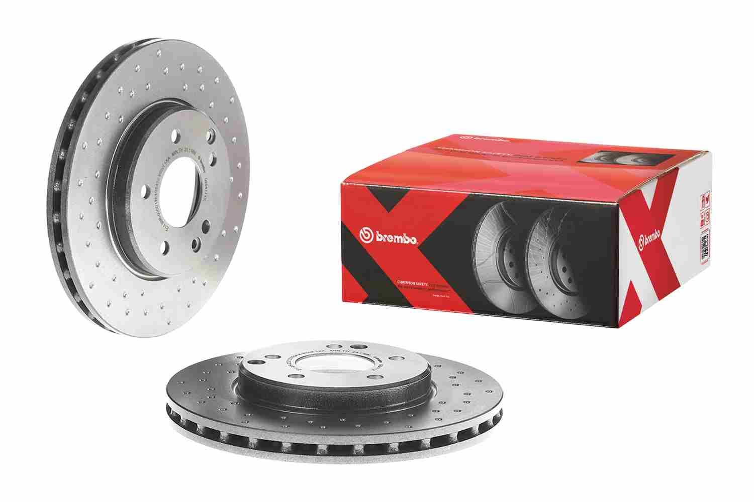 BREMBO 09.8411.1X - Bremsscheibe
