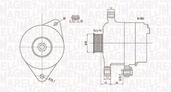 MAGNETI MARELLI 063732112010 - Generator