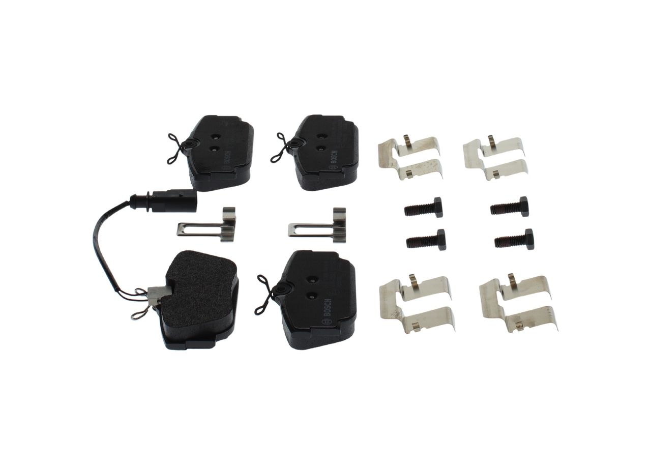 BOSCH 0 986 494 619 - Bremsbelagsatz, Scheibenbremse