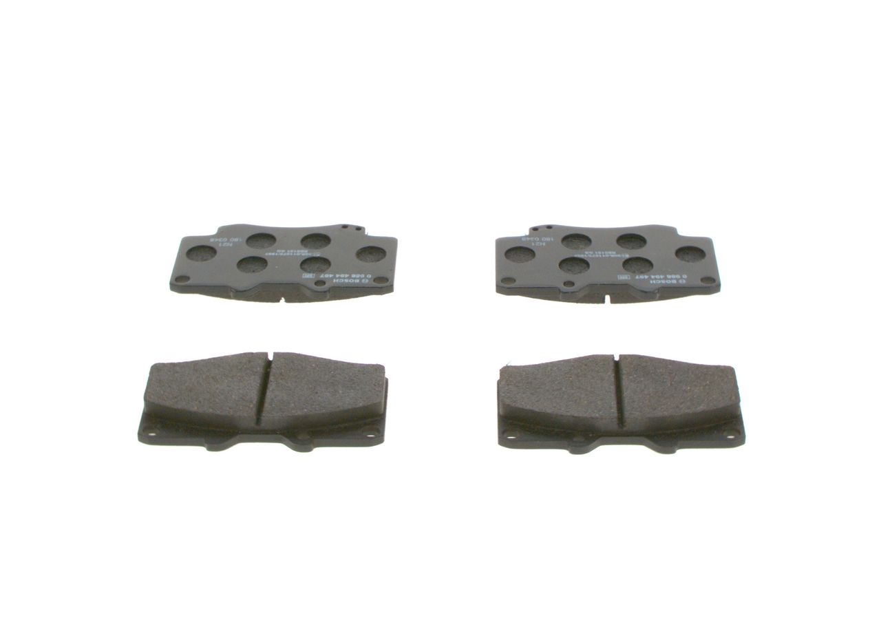 BOSCH 0 986 494 497 - Bremsbelagsatz, Scheibenbremse