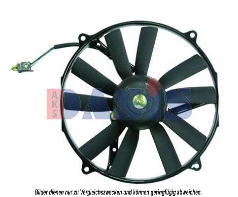 AKS DASIS 128126N - Lüfter, Motorkühlung