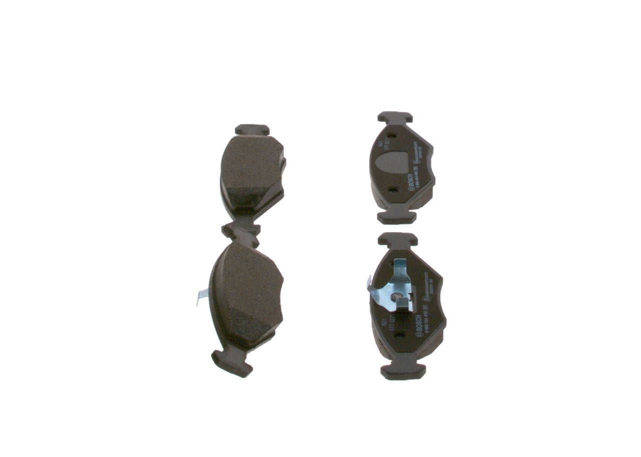 BOSCH 0 986 424 458 - Bremsbelagsatz, Scheibenbremse