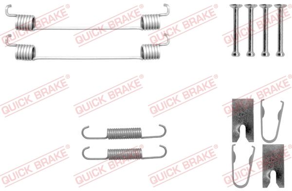 QUICK BRAKE 105-0042 - Zubehörsatz, Bremsbacken