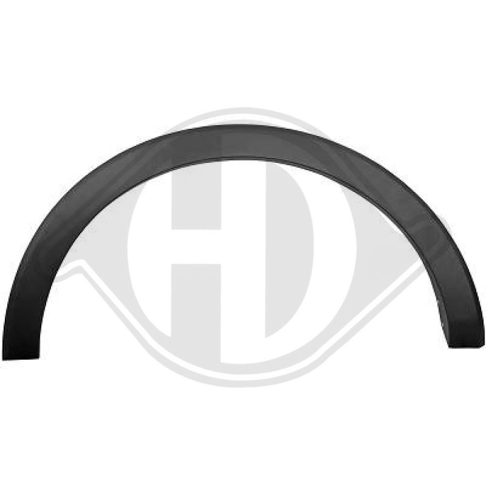 DIEDERICHS 1457067 - Zier-/Schutzleiste, Kotflügel