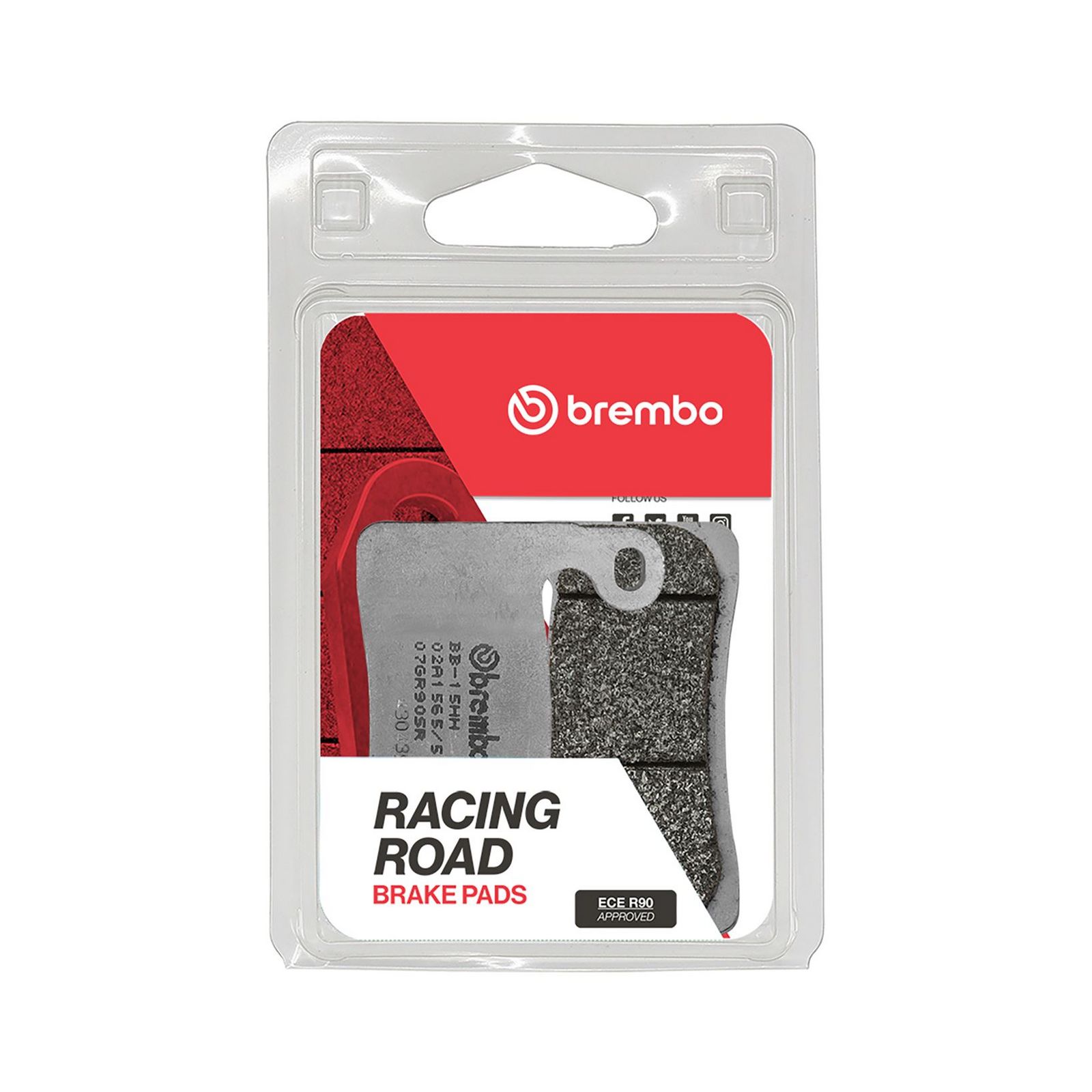 BREMBO 07GR90SR - Bremsbelagsatz, Scheibenbremse