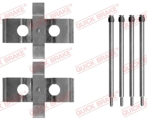 QUICK BRAKE 109-1611 - Zubehörsatz, Scheibenbremsbelag
