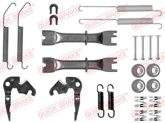 QUICK BRAKE 105-0033S - Zubehörsatz, Bremsbacken