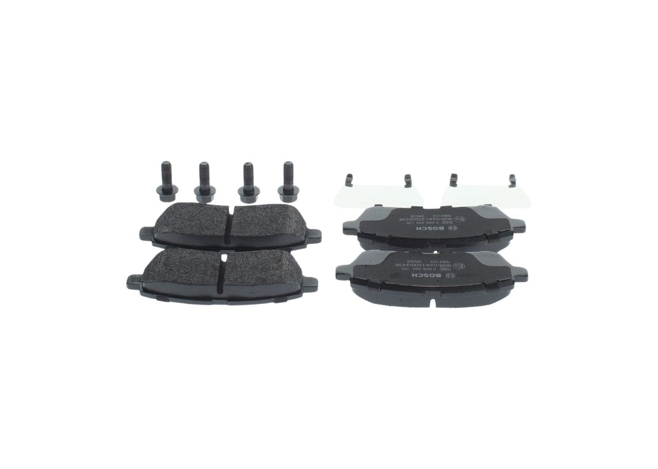 BOSCH 0 986 494 195 - Bremsbelagsatz, Scheibenbremse