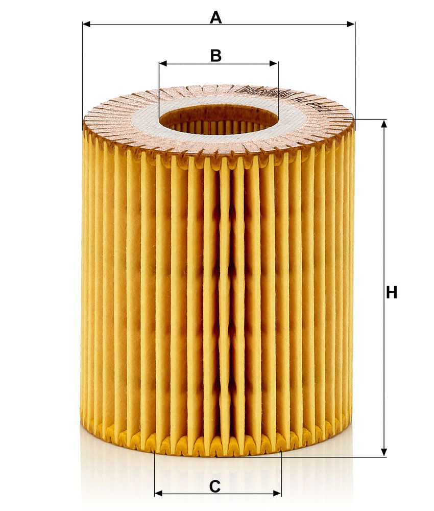 MANN-FILTER HU 815/2 x - Ölfilter
