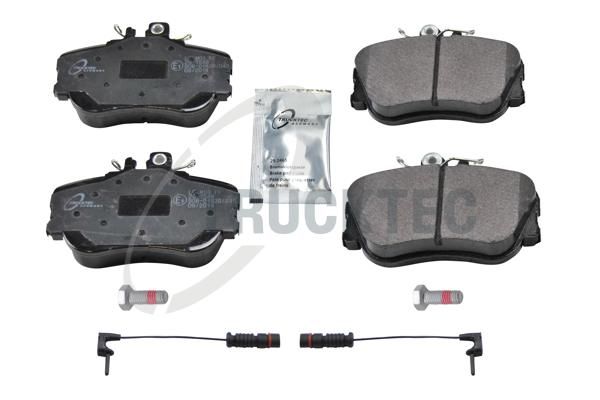 TRUCKTEC AUTOMOTIVE 02.35.128 - Bremsbelagsatz, Scheibenbremse