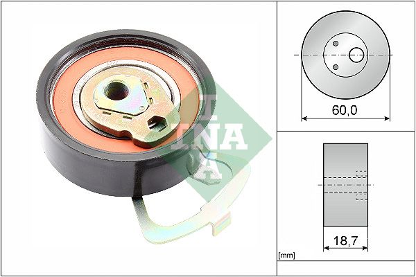Schaeffler INA 531 0339 10 - Spannrolle, Zahnriemen