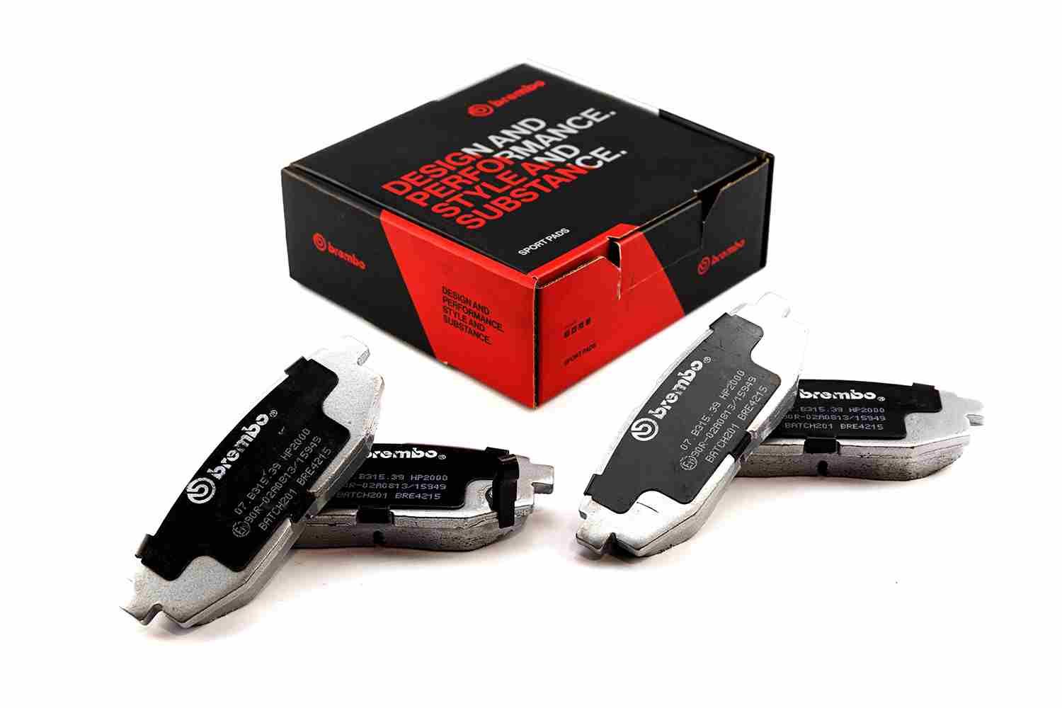 BREMBO 07.B315.39 - Hochleistungs-Bremsbelagsatz