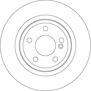 TRW DF6634 - Bremsscheibe