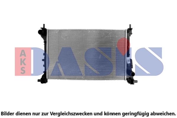 AKS DASIS 080133N - Kühler, Motorkühlung