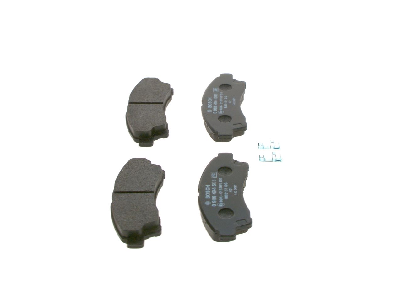 BOSCH 0 986 494 503 - Bremsbelagsatz, Scheibenbremse