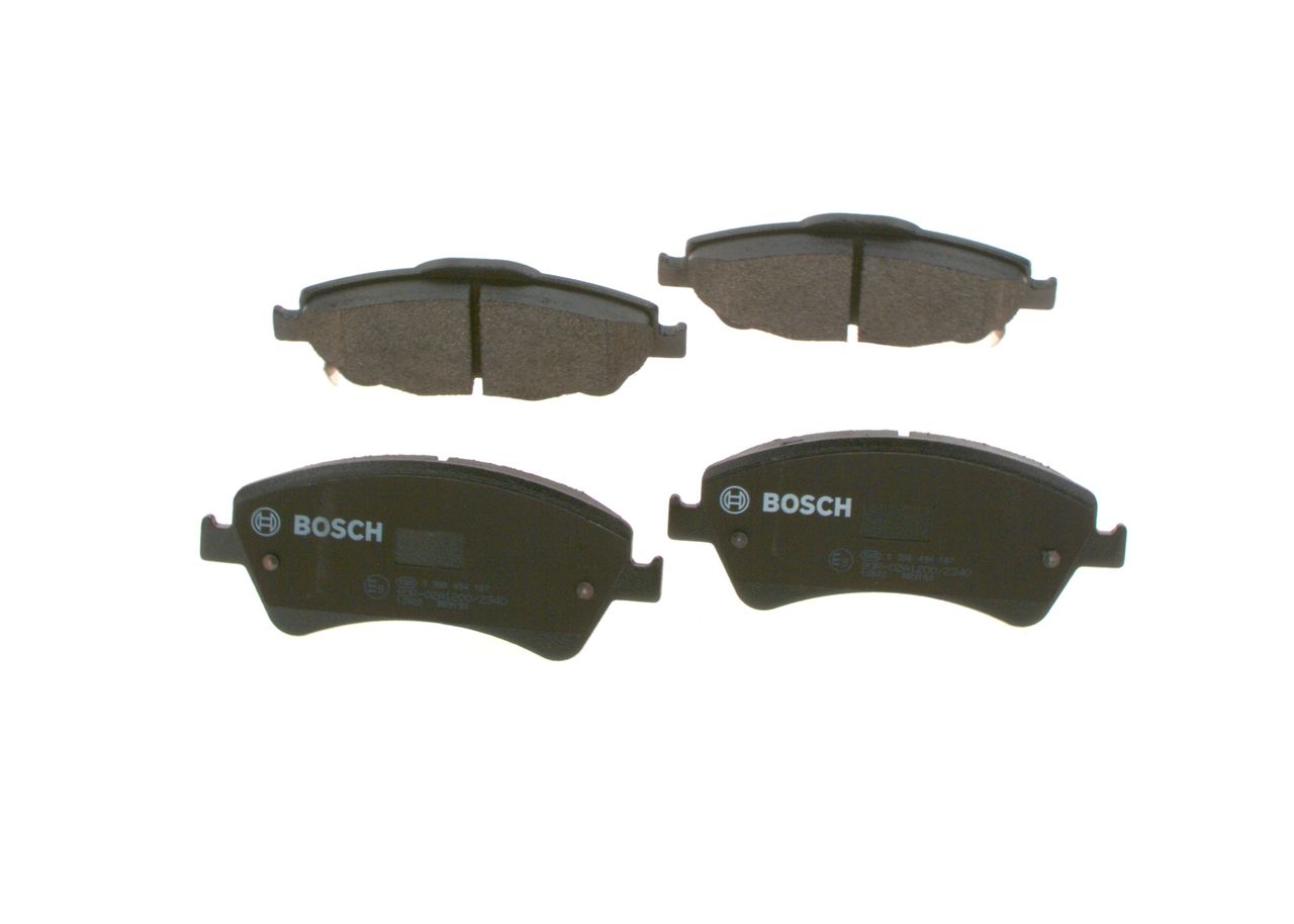 BOSCH 0 986 494 187 - Bremsbelagsatz, Scheibenbremse