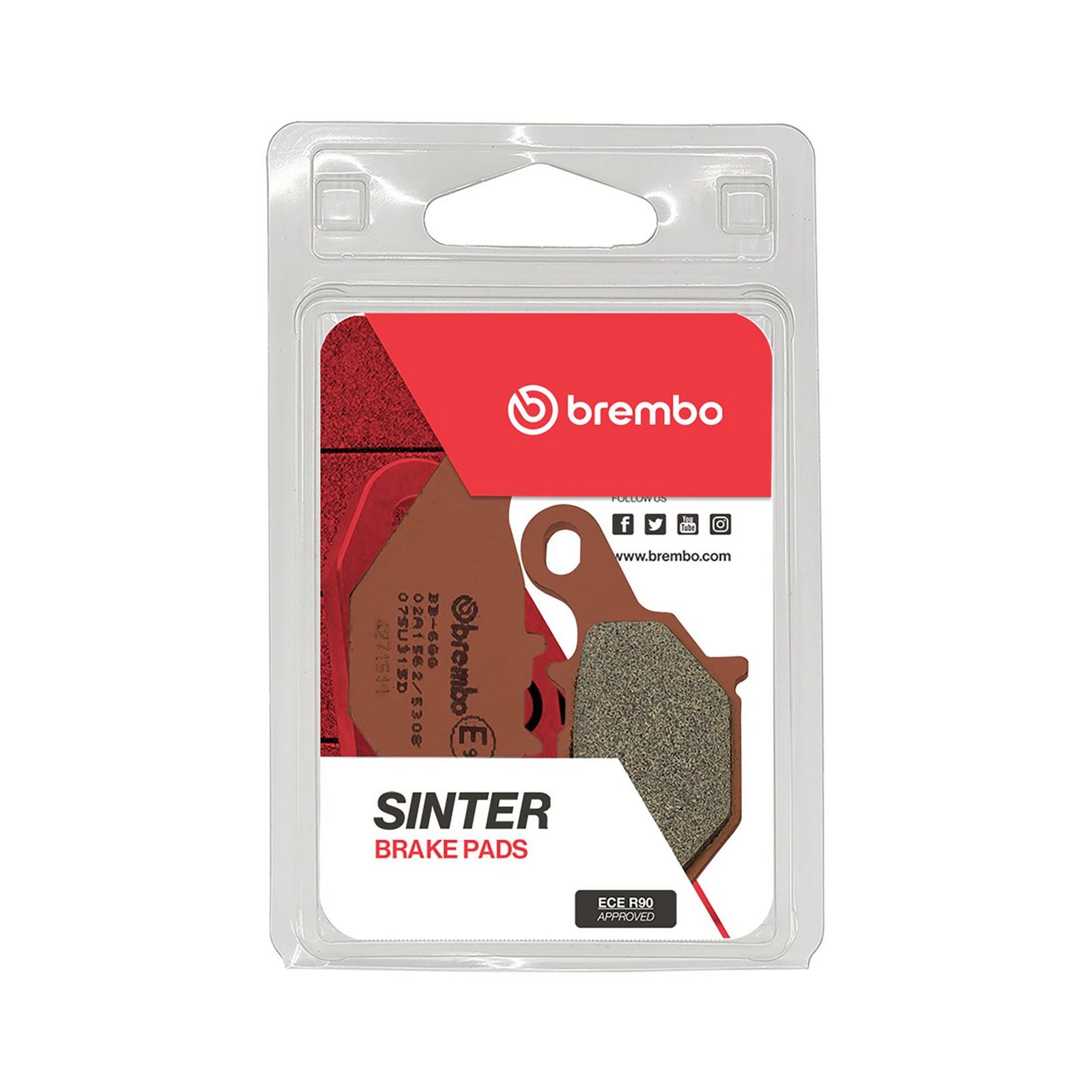 BREMBO 07SU31SD - Bremsbelagsatz, Scheibenbremse