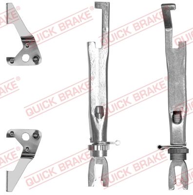 QUICK BRAKE 102 53 011 - Nachsteller-Satz, Trommelbremse