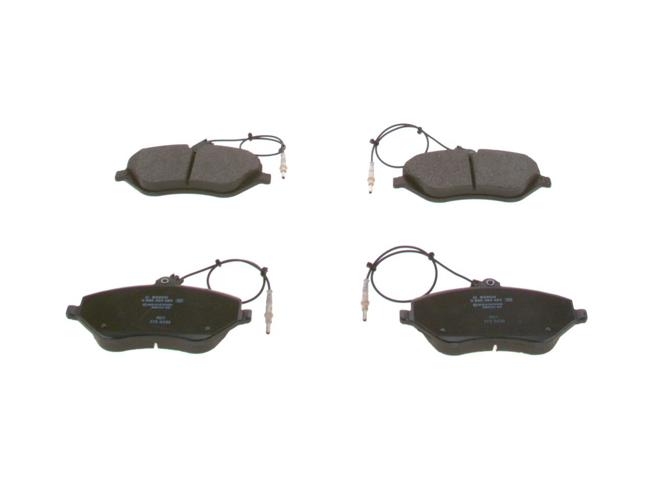 BOSCH 0 986 494 484 - Bremsbelagsatz, Scheibenbremse