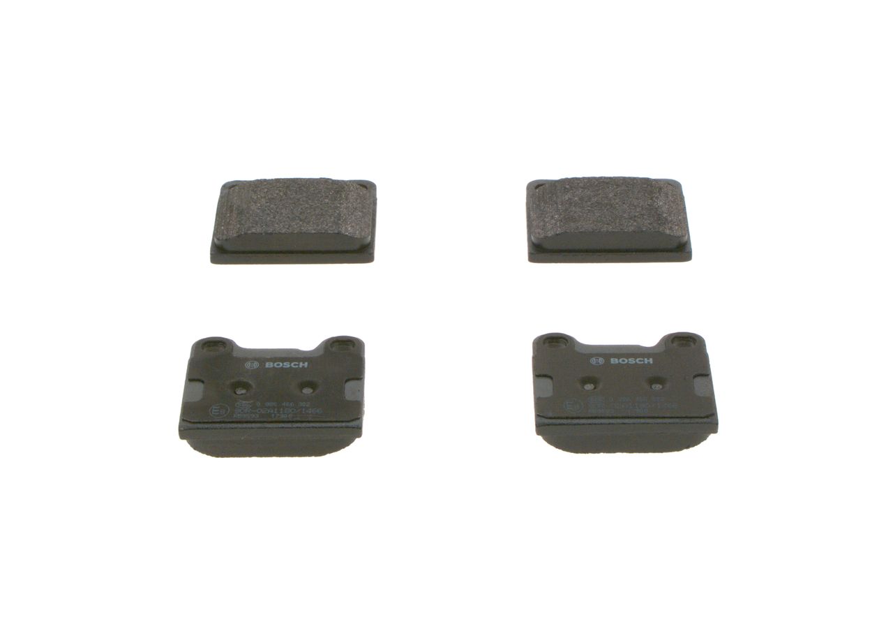 BOSCH 0 986 466 302 - Bremsbelagsatz, Scheibenbremse
