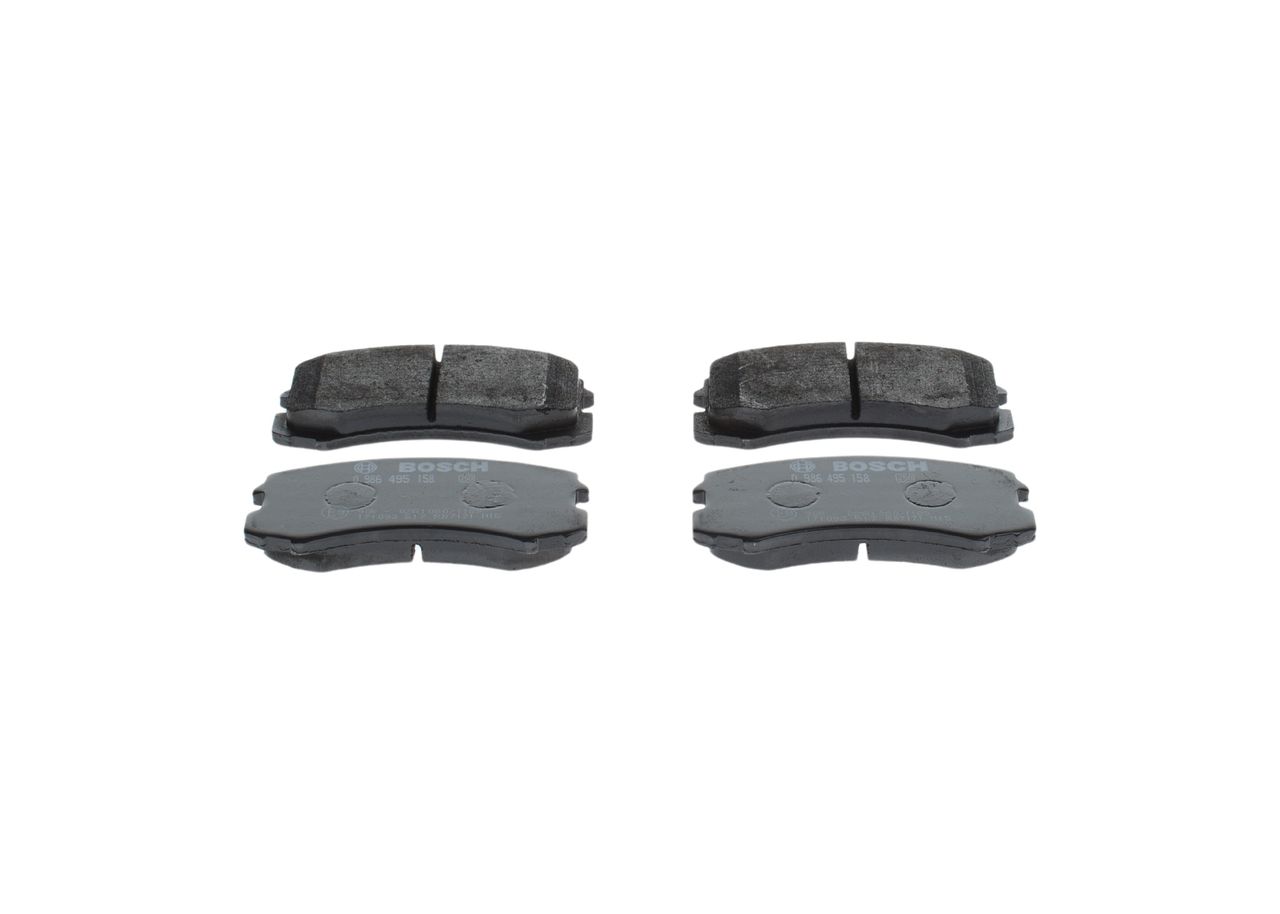 BOSCH 0 986 495 158 - Bremsbelagsatz, Scheibenbremse