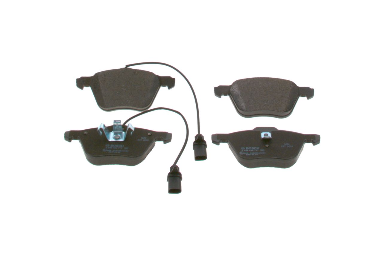 BOSCH 0 986 424 777 - Bremsbelagsatz, Scheibenbremse