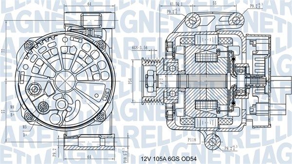 MAGNETI MARELLI 063731585210 - Generator