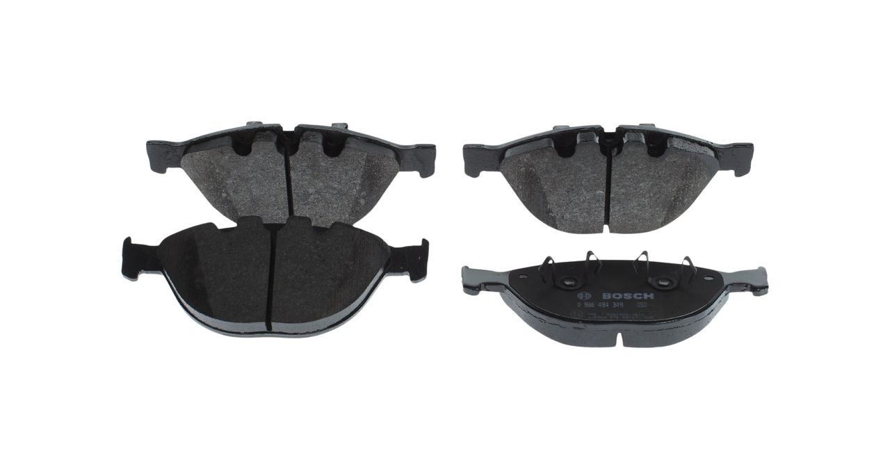 BOSCH 0 986 494 349 - Bremsbelagsatz, Scheibenbremse