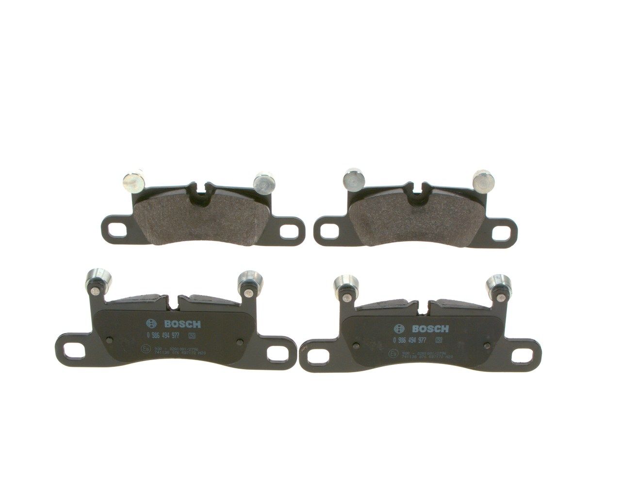 BOSCH 0 986 494 977 - Bremsbelagsatz, Scheibenbremse