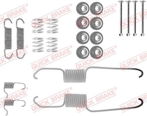 QUICK BRAKE 105-0685 - Zubehörsatz, Bremsbacken